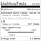 Luxrite BR20 LED Light Bulbs 6.5W (45W Equivalent) 460LM 2700K Warm White Dimmable E26 Base 6-Pack LR31860-6PK - alternate 2